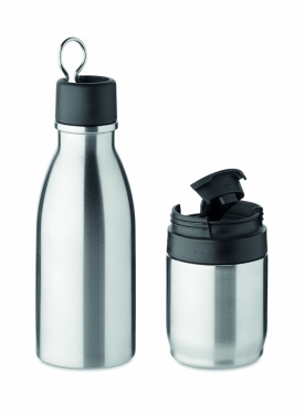 Logotrade promotional gift image of: 2 in 1 double wall bottle 500ml