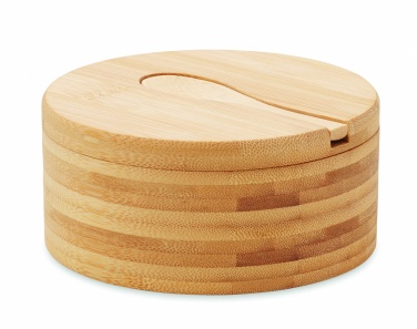 Logo trade promotional gifts picture of: Salt and pepper bamboo box