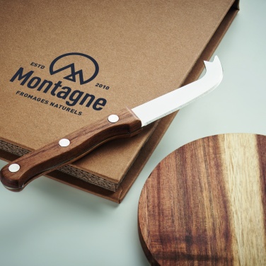 Logo trade promotional products picture of: Acacia cheese board set Dresden
