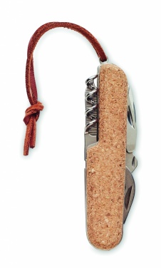 Logotrade corporate gift image of: Multi tool pocket knife cork