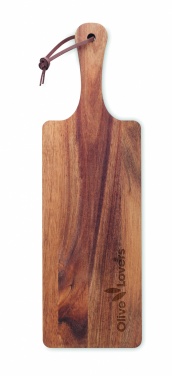 Logo trade promotional merchandise photo of: Acacia wood serving board