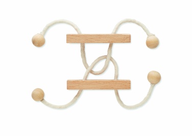 Logotrade advertising product image of: Wooden brain teaser rectangle