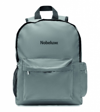 Logo trade corporate gifts image of: High reflective backpack 190T