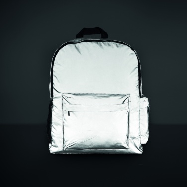 Logo trade promotional gift photo of: High reflective backpack 190T