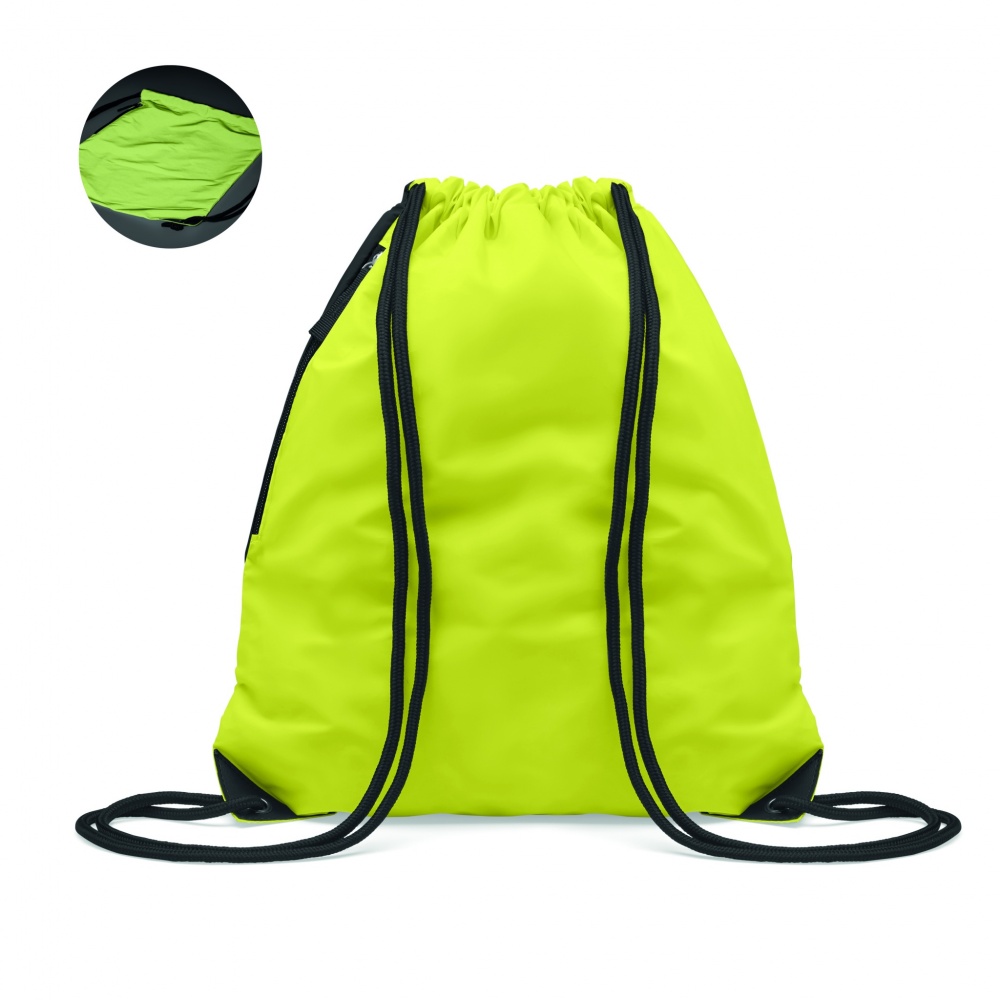 Logotrade promotional item picture of: Brightning drawstring bag