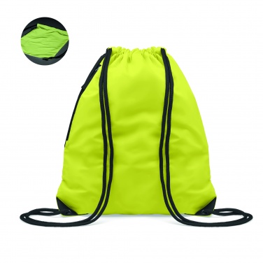 Logo trade promotional giveaway photo of: Brightning drawstring bag