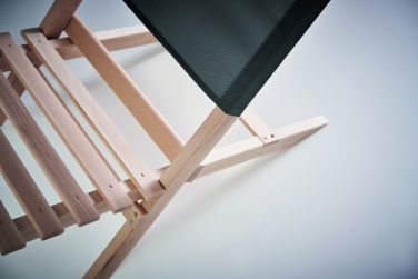 Logotrade promotional item image of: Foldable wooden beach chair