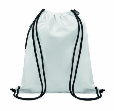 Logo trade advertising product photo of: Large drawstring bag 300D RPET