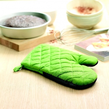 Logo trade promotional items image of: Cotton oven glove