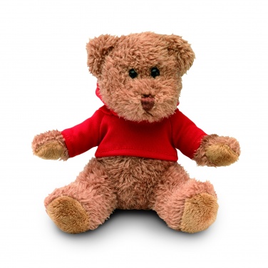 Logo trade corporate gifts image of: Teddy bear plus with hoodie