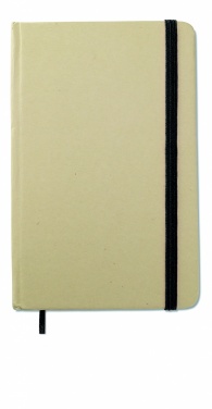 Logo trade promotional gifts picture of: A6 recycled notebook 96 plain