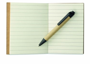Logotrade business gifts photo of: Recycled notebook with pen