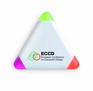 Logotrade promotional item image of: Triangular highlighter