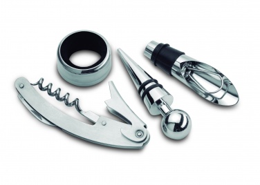 Logo trade promotional giveaways picture of: Wine  set in tin box