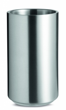 Logo trade promotional giveaway photo of: Stainless steel bottle cooler