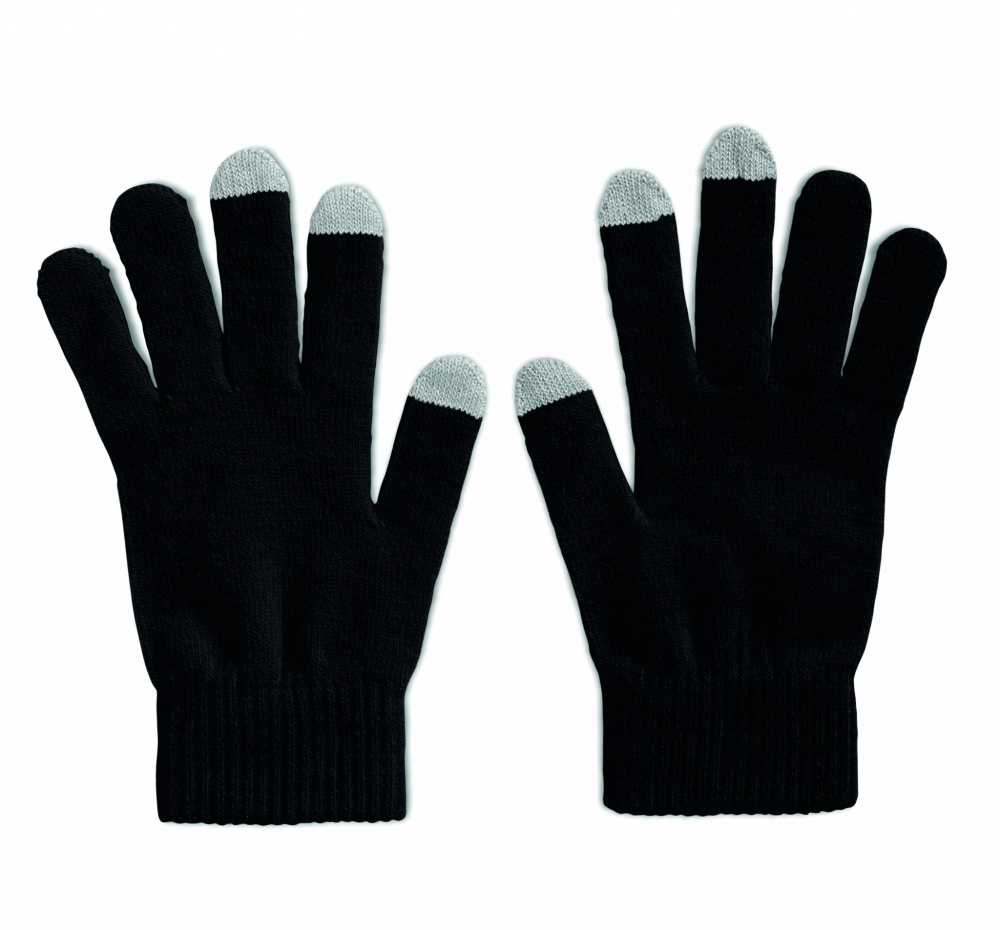 Logo trade business gift photo of: Tactile gloves for smartphones