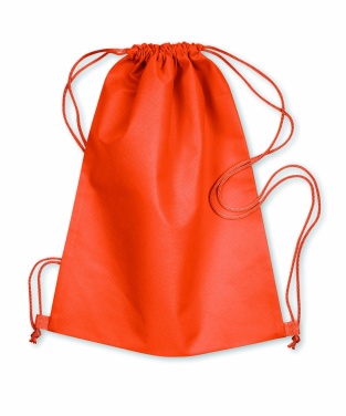 Logo trade promotional merchandise picture of: 80gr/m² nonwoven drawstring