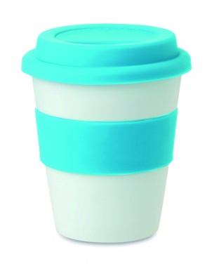 Logotrade advertising product picture of: PP tumbler with silicone lid