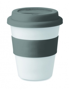 Logotrade promotional product picture of: PP tumbler with silicone lid