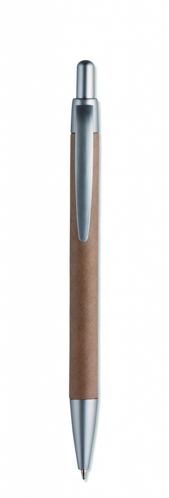 Logo trade promotional merchandise image of: Carton barrel ball pen