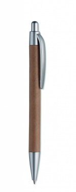 Logotrade promotional gift image of: Carton barrel ball pen