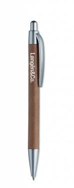 Logo trade corporate gift photo of: Carton barrel ball pen