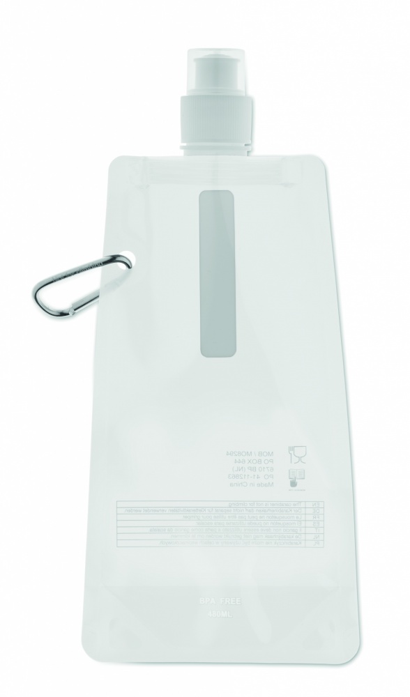 Logotrade promotional giveaway picture of: Foldable water bottle