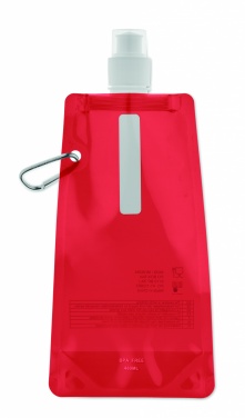 Logo trade business gifts image of: Foldable water bottle