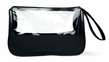 Logotrade promotional gift picture of: Toiletry bag microfiber w PVC