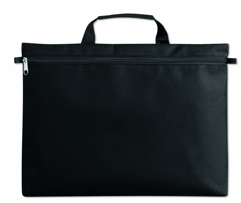 Logo trade promotional merchandise picture of: 600D polyester document bag
