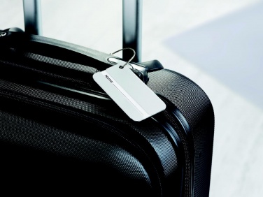 Logotrade promotional giveaway picture of: Aluminium luggage tag