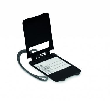Logotrade advertising products photo of: Luggage tags plastic