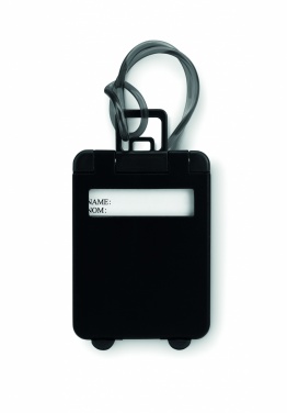 Logotrade advertising product image of: Luggage tags plastic