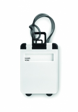 Logotrade promotional merchandise picture of: Luggage tags plastic