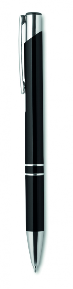 Logotrade promotional product picture of: Push button aluminium pen BERN