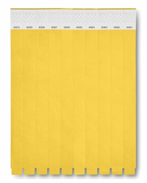 Logotrade promotional merchandise photo of: One sheet of 10 wristbands