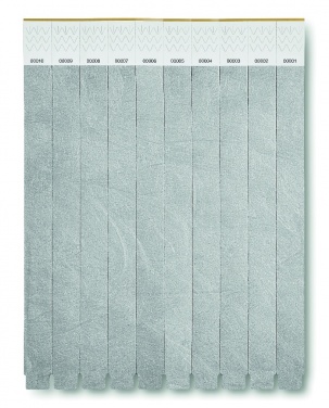 Logo trade promotional items picture of: One sheet of 10 wristbands
