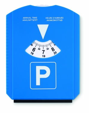 Logo trade business gift photo of: Ice scraper in parking card