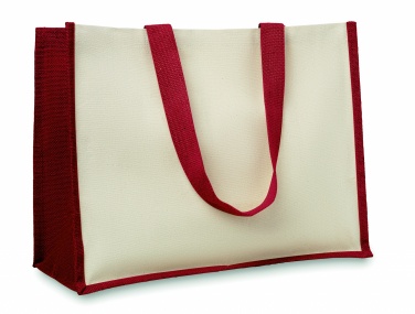 Logotrade advertising products photo of: Jute and canvas shopping bag