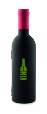 Logotrade advertising product picture of: Bottle shape wine set