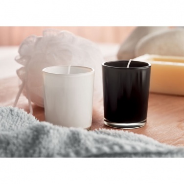 Logo trade promotional giveaways picture of: Scented candle in glass