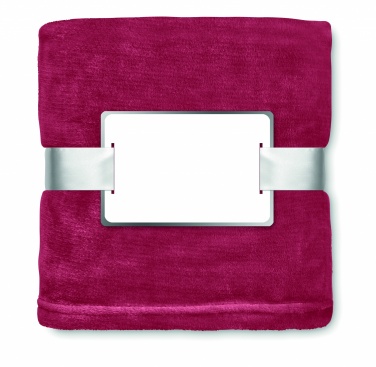 Logo trade promotional gifts picture of: Blanket flannel