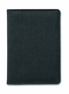 Logo trade promotional merchandise photo of: 2 Tone passport holder