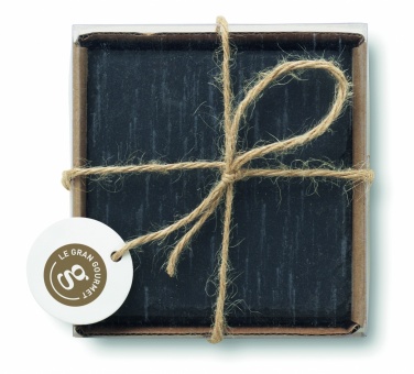 Logotrade promotional gifts photo of: Slate coasters with EVA bottom