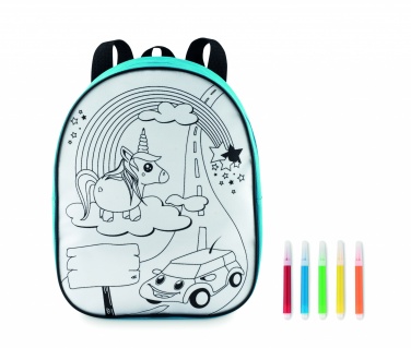 Logotrade promotional product picture of: Backpack with 5 markers