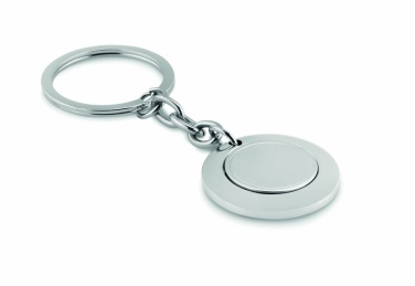 Logotrade promotional products photo of: Key ring with token Cēsis