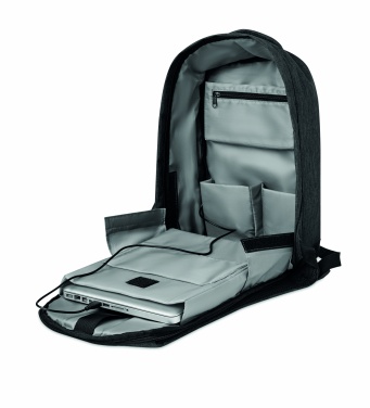 Logo trade promotional products picture of: 2 tone backpack incl USB plug