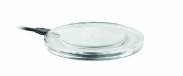 Logo trade promotional product photo of: Round wireless charging pad 5W