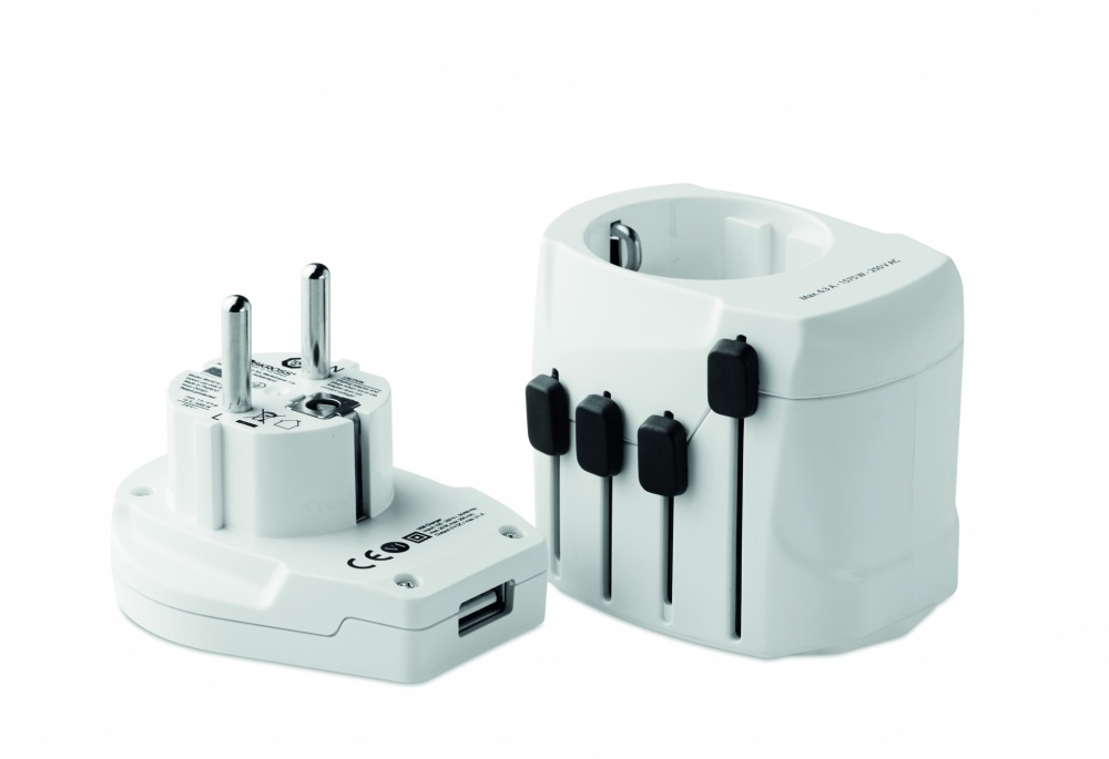 Logo trade business gifts image of: PRO World & USB. 3-pole