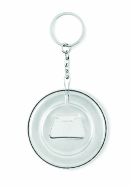 Logotrade promotional products photo of: Key ring with bottle opener Madona
